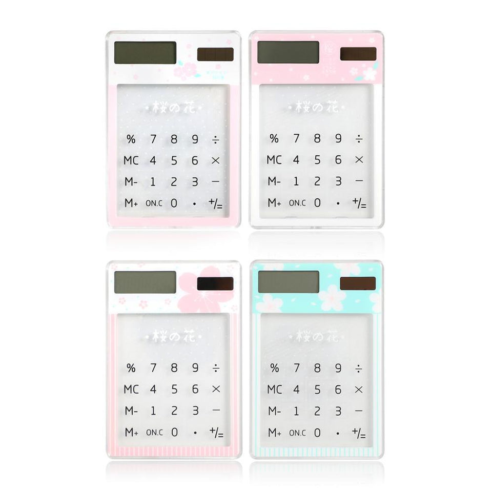 Novelty Transparent  Calculator - lightbulbbusinessconsulting