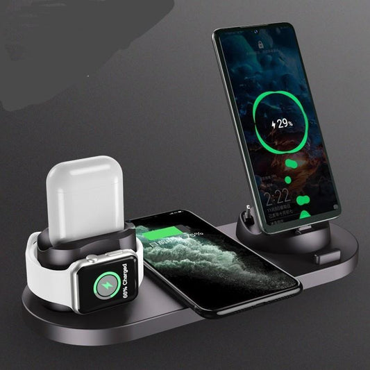 Wireless Charger Dock Station - LIGHTBULB GIFTS