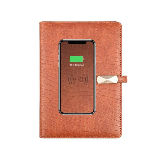 Executive Crocodile Smart Notebook - LIGHTBULB GIFTS