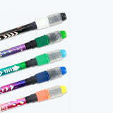 a group of tooth brushes sitting on top of a table 