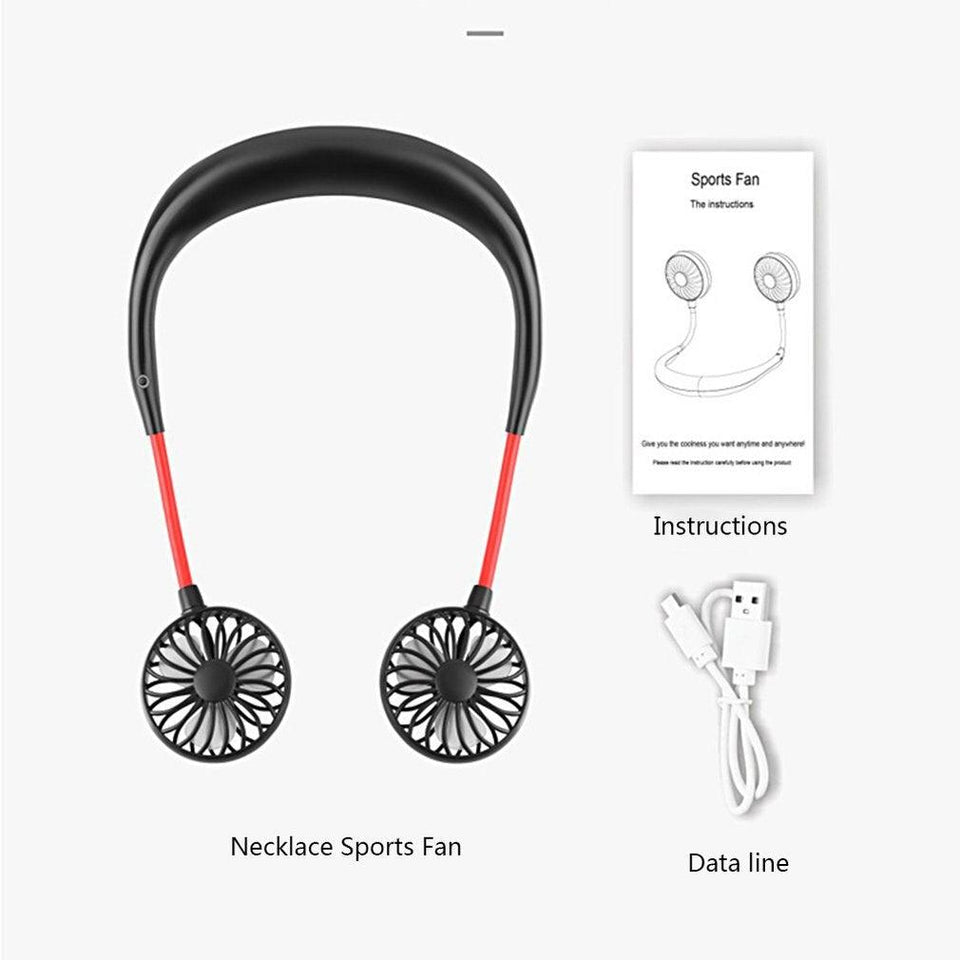Hands Free NeckFan - lightbulbbusinessconsulting