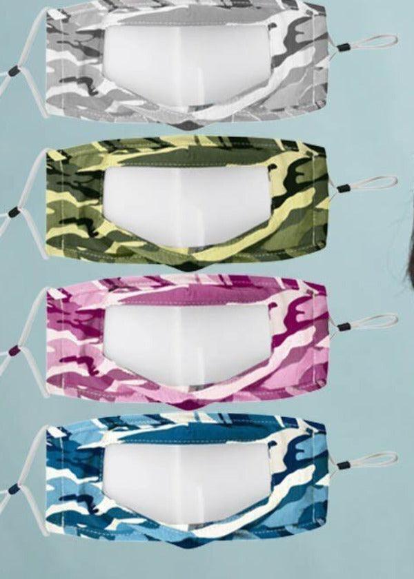 Face Mask with Clear Window - lightbulbbusinessconsulting
