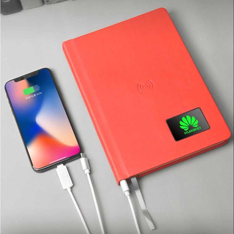 Wireless Charging  Small Note Book - LIGHTBULB GIFTS