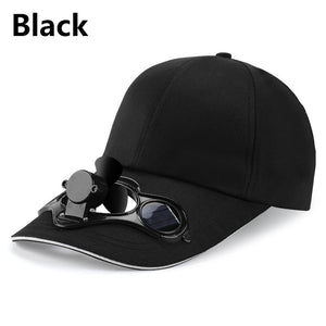 Solar Fan Face-Cap
