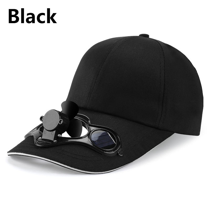 Solar Fan Face-Cap