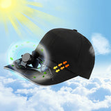Solar Fan Face-Cap