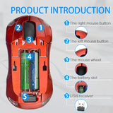 Wireless Mouse Sports Car - lightbulbbusinessconsulting