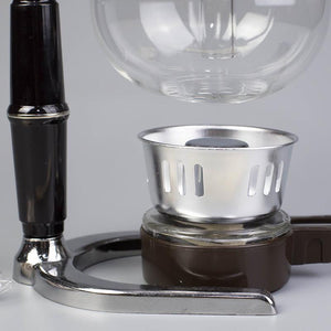 Dark Handle Syphon Coffee Maker - lightbulbbusinessconsulting