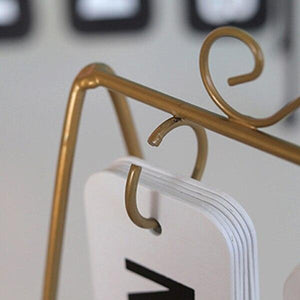 Iron Flip Table Calendar - LIGHTBULB GIFTS
