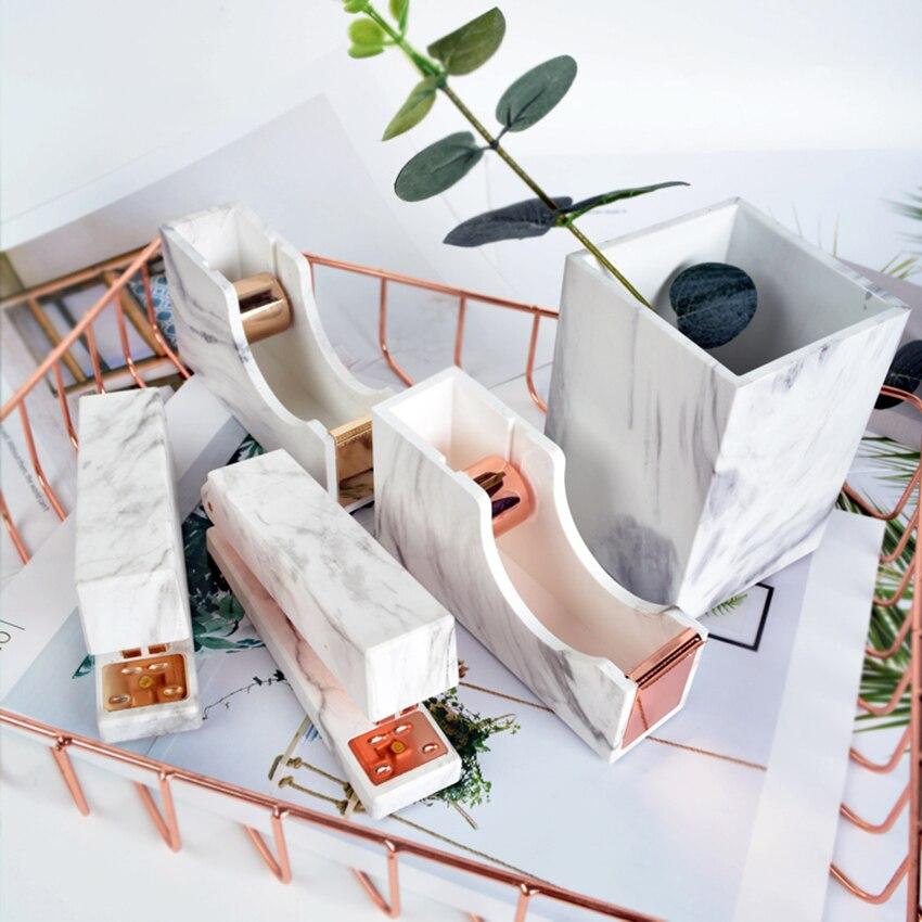 Chic Marble Desktop set - lightbulbbusinessconsulting