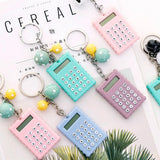 Biscuits Shape Mini Calculator Key Holder - LIGHTBULB GIFTS