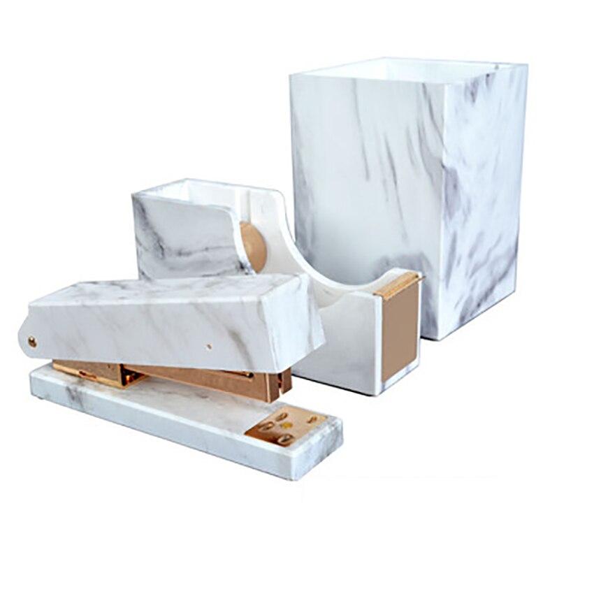 Chic Marble Desktop set - lightbulbbusinessconsulting