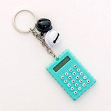 Biscuits Shape Mini Calculator Key Holder - LIGHTBULB GIFTS