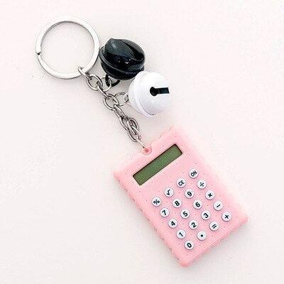 Biscuits Shape Mini Calculator Key Holder - LIGHTBULB GIFTS