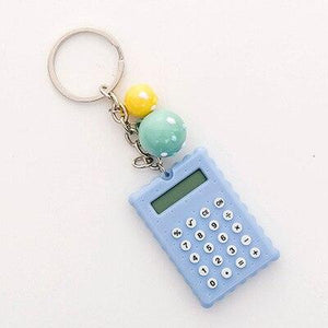 Biscuits Shape Mini Calculator Key Holder - LIGHTBULB GIFTS