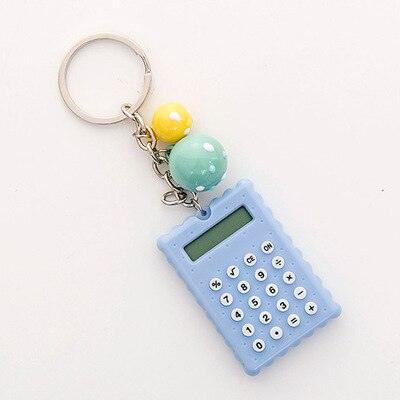 Biscuits Shape Mini Calculator Key Holder - LIGHTBULB GIFTS
