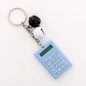Biscuits Shape Mini Calculator Key Holder - LIGHTBULB GIFTS