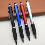 LED Light Logo Ballpoint Pen Stylus (500pcs MOQ) - lightbulbbusinessconsulting