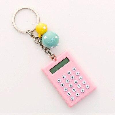 Biscuits Shape Mini Calculator Key Holder - LIGHTBULB GIFTS