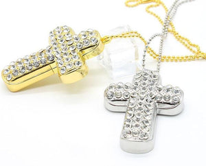 Jewelry Metal Cross USB flash - lightbulbbusinessconsulting