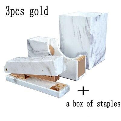 Chic Marble Desktop set - lightbulbbusinessconsulting