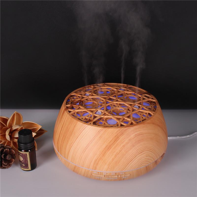 Woodgrain Bluetooth Speaker Oil Diffuser - lightbulbbusinessconsulting