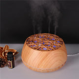 Woodgrain Bluetooth Speaker Oil Diffuser - lightbulbbusinessconsulting