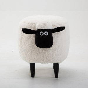 Ottoman Storage Footstool Solid Wood Nordic - lightbulbbusinessconsulting
