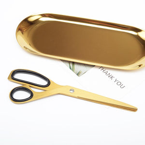 Golden Brass  Scissors - lightbulbbusinessconsulting