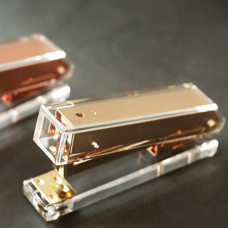 Luxury Rose Gold Stapler - lightbulbbusinessconsulting