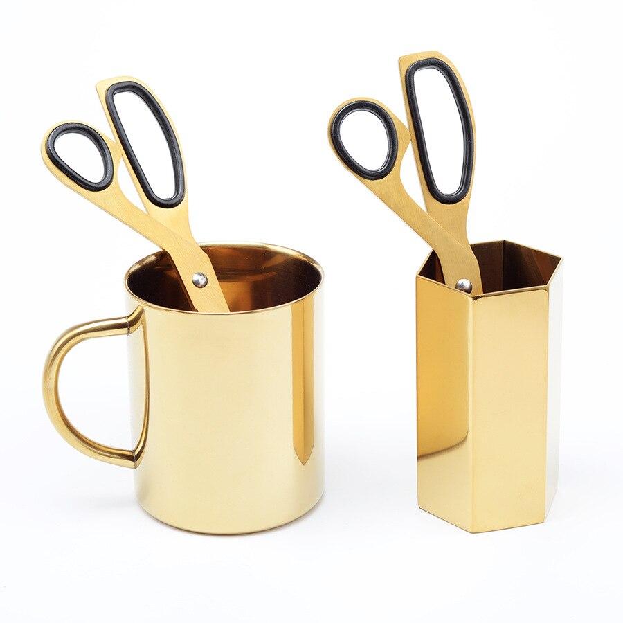 Golden Brass  Scissors - lightbulbbusinessconsulting