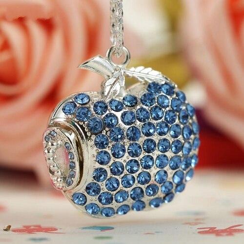 Ladies  Apple  Pendant Flashdrive - lightbulbbusinessconsulting