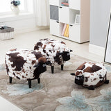 Ottoman Storage Footstool Solid Wood Nordic - lightbulbbusinessconsulting