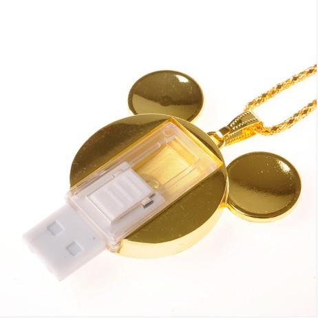 Mickey Jewelry USB Flash Drive Pendant - lightbulbbusinessconsulting