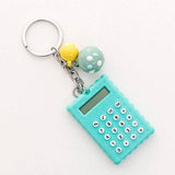 Biscuits Shape Mini Calculator Key Holder - LIGHTBULB GIFTS