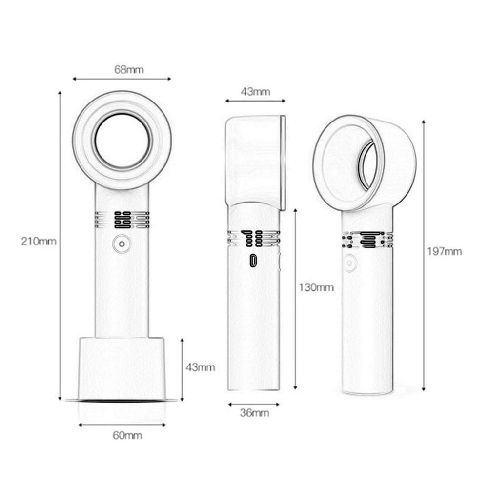 Portable Bladeless Fan - lightbulbbusinessconsulting