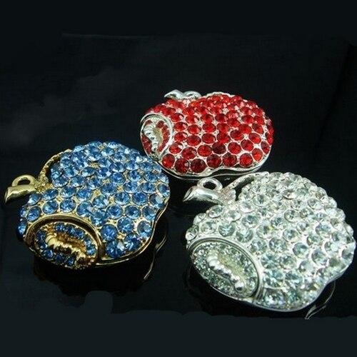 Ladies  Apple  Pendant Flashdrive - lightbulbbusinessconsulting