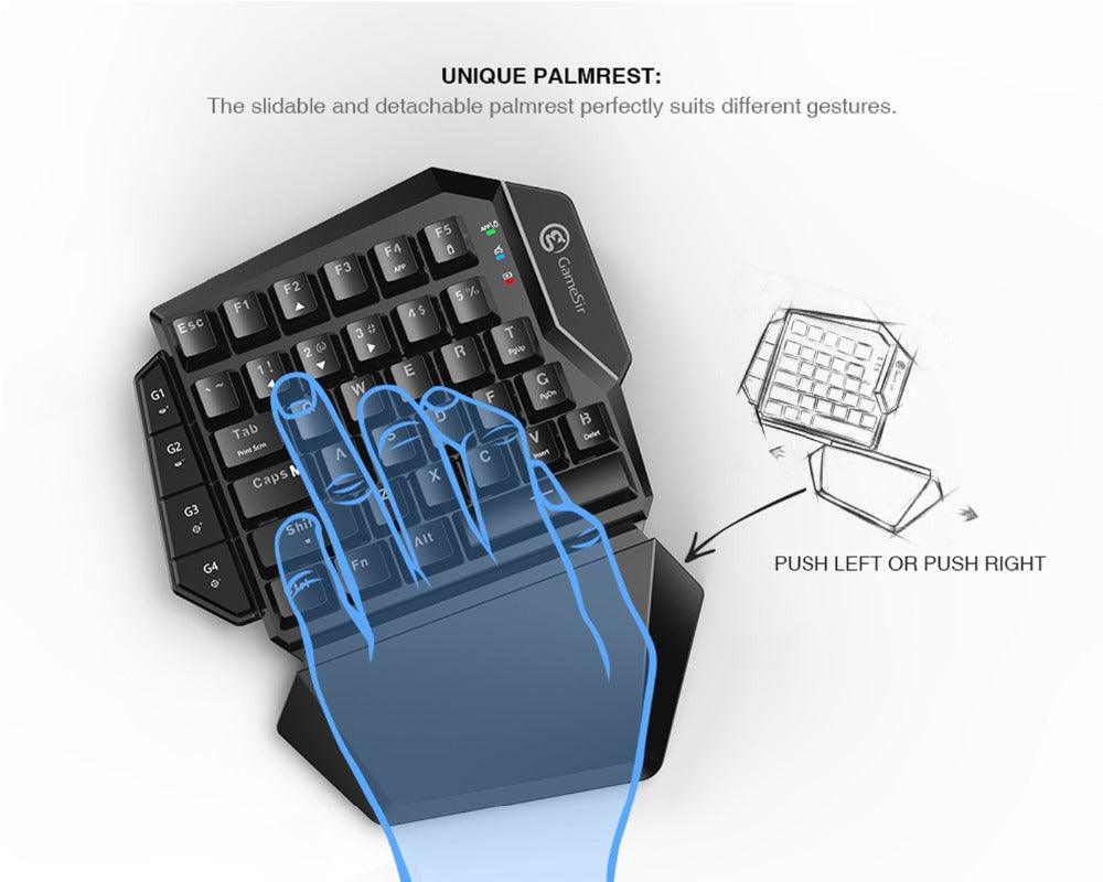 GameSir VX PS4 Mouse and Keyboard Set - lightbulbbusinessconsulting
