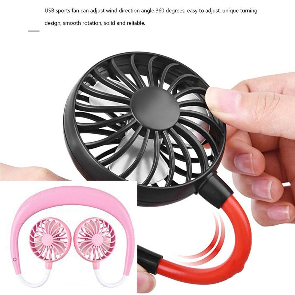 Hands Free NeckFan - lightbulbbusinessconsulting