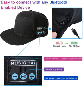 Wireless Bluetooth Face-cap