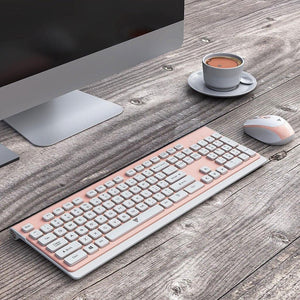 Wireless Silent Keyboard  Set - lightbulbbusinessconsulting