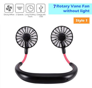 USB Portable Neck Fan - lightbulbbusinessconsulting