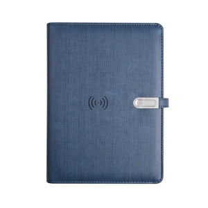 Wireless Power-bank Notebook with Smart Lock - LIGHTBULB GIFTS