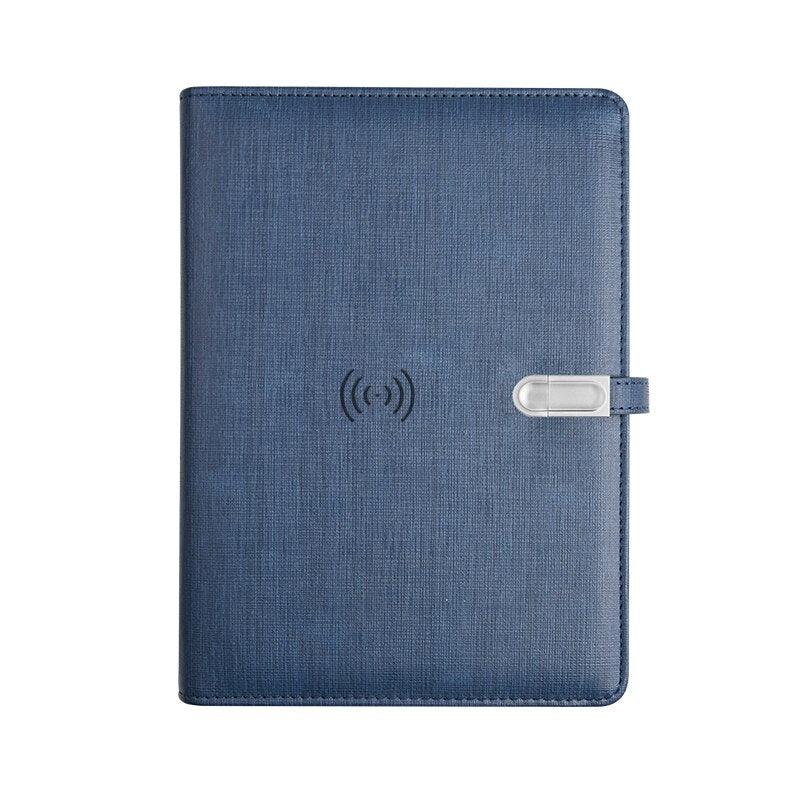 Wireless Power-bank Notebook with Smart Lock - LIGHTBULB GIFTS