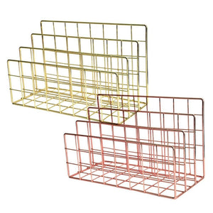 Iron Magazine  Storage Shelf - lightbulbbusinessconsulting