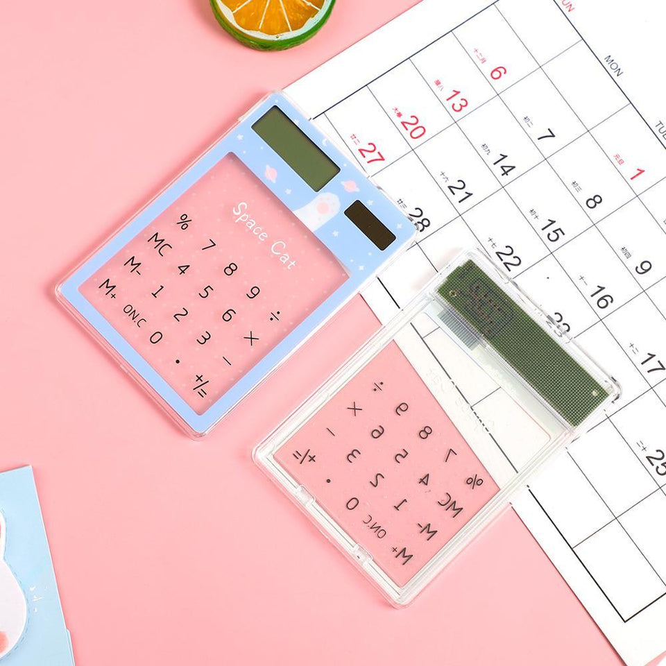 Novelty Transparent  Calculator - lightbulbbusinessconsulting