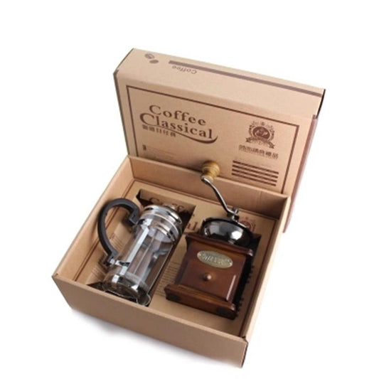 Handpressed French press Gift Set - lightbulbbusinessconsulting