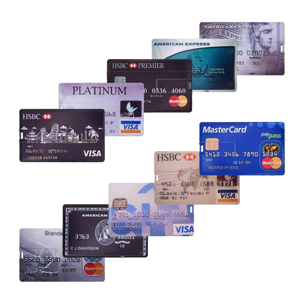 Custom Logo Flsh Drive Bank Card - lightbulbbusinessconsulting