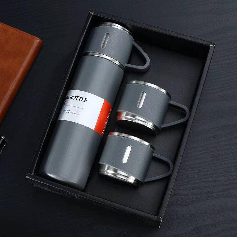 Stainless Steel Vacuum Mug Set - LIGHTBULB GIFTS