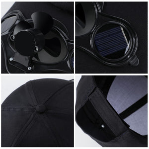 Solar Fan Face-Cap